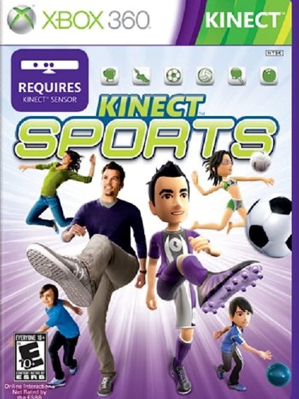 XBOX 360 Kinect Sports